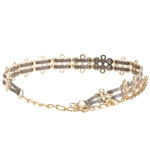 Martina Mori Leather Chain Belt